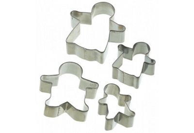 Tala Gingerbread Cutters Family Set 